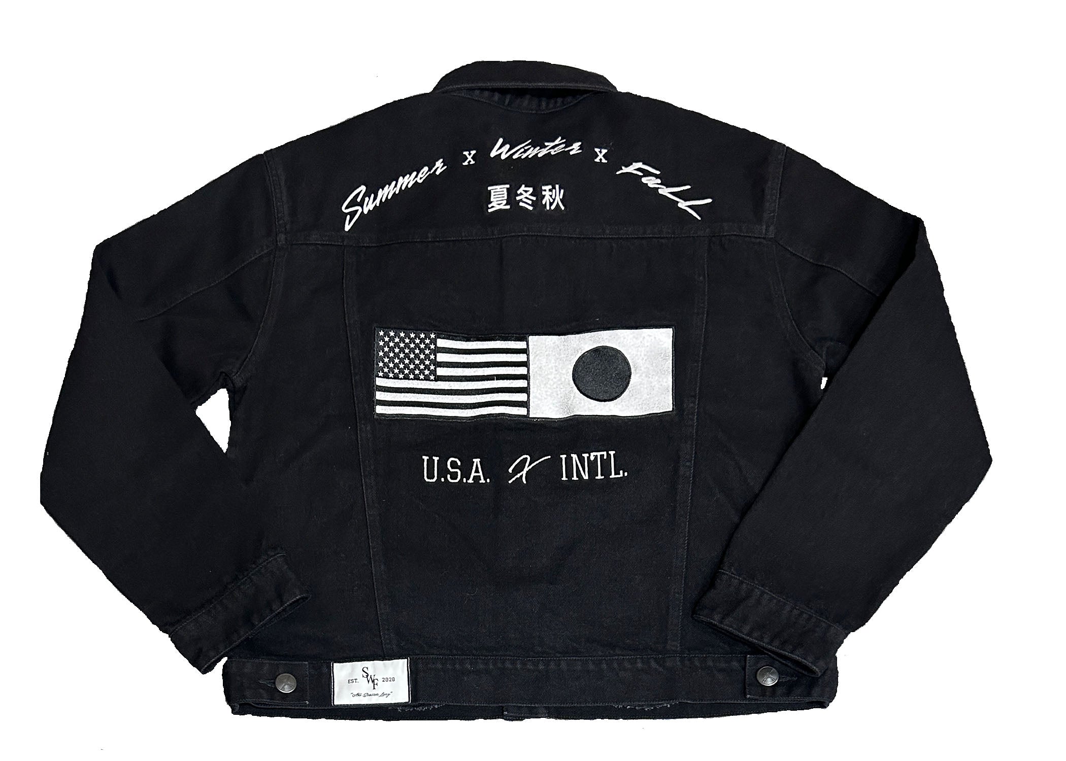 Seasons Black Denim Jacket